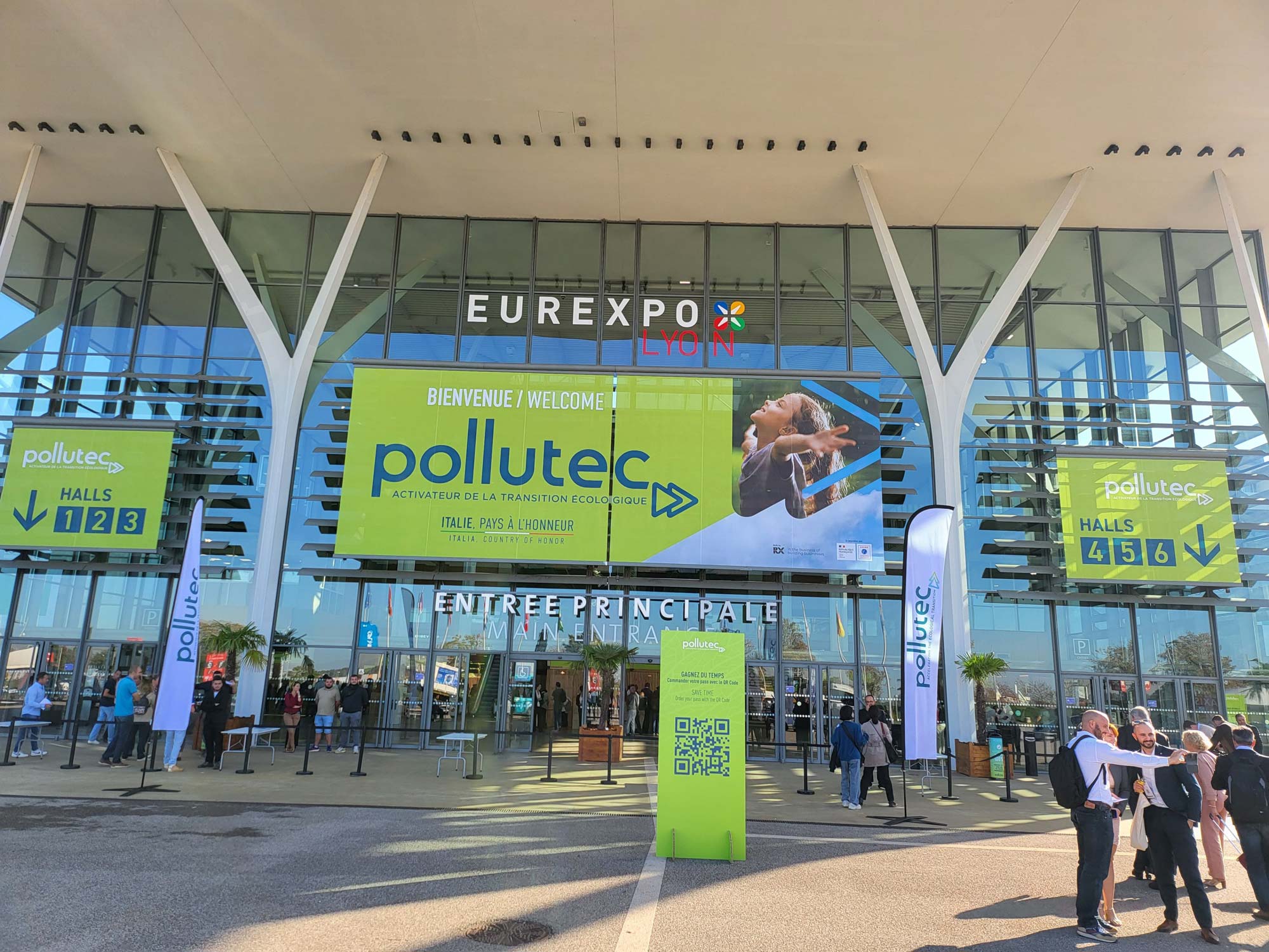 Lire la suite à propos de l’article En direct de Pollutec 2023 à Lyon, le plus grand salon des solutions environnementales ! 