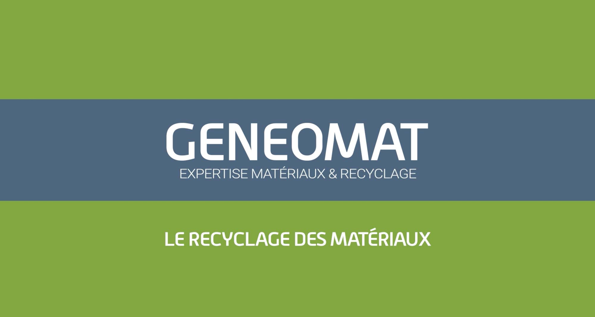 Lire la suite à propos de l’article Les expertises GENEOMAT – Quelle définition du recyclage des matériaux ?