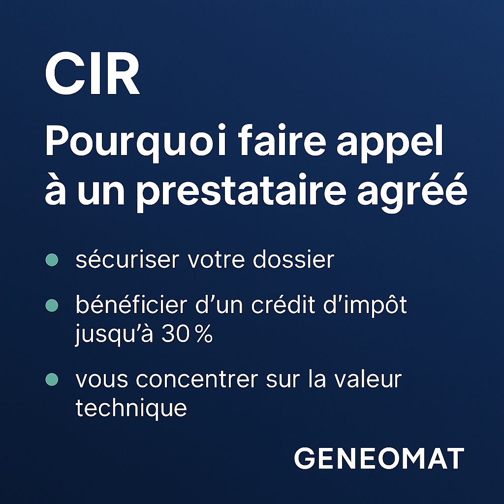 CIR - Crédit Impôt recherche