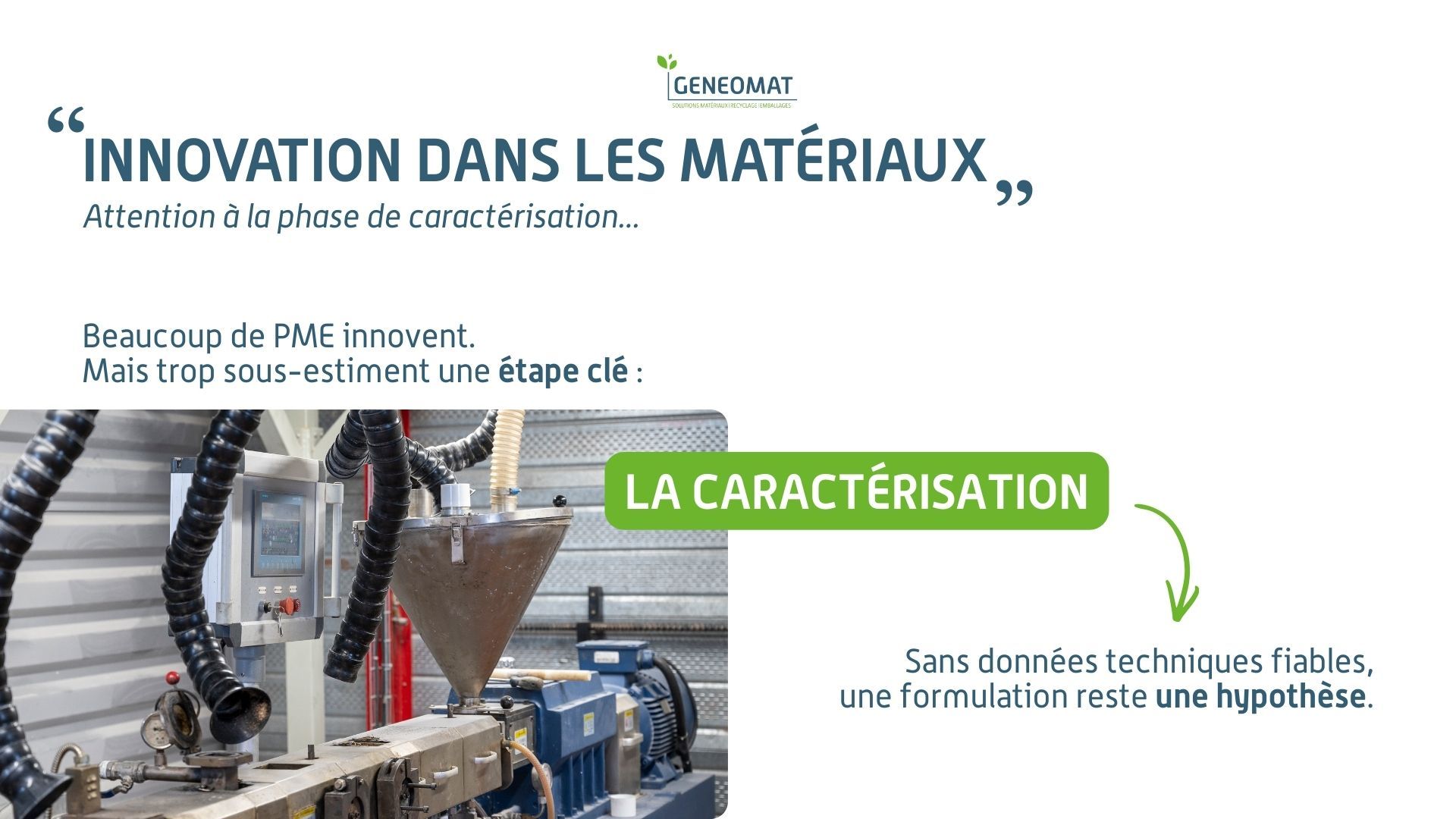 innovation dans les matériaux